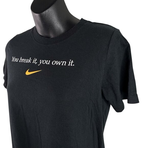 Caitlin Clark Iowa Nike NCAA Record You Break It You Own It T-shirt Kids Youth L - Picture 3 of 8